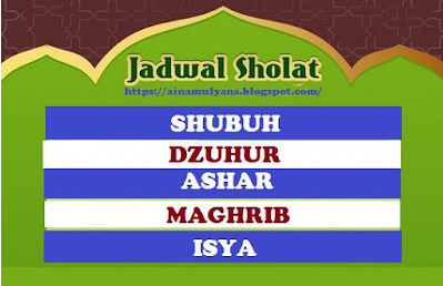 Jadwal Sholat